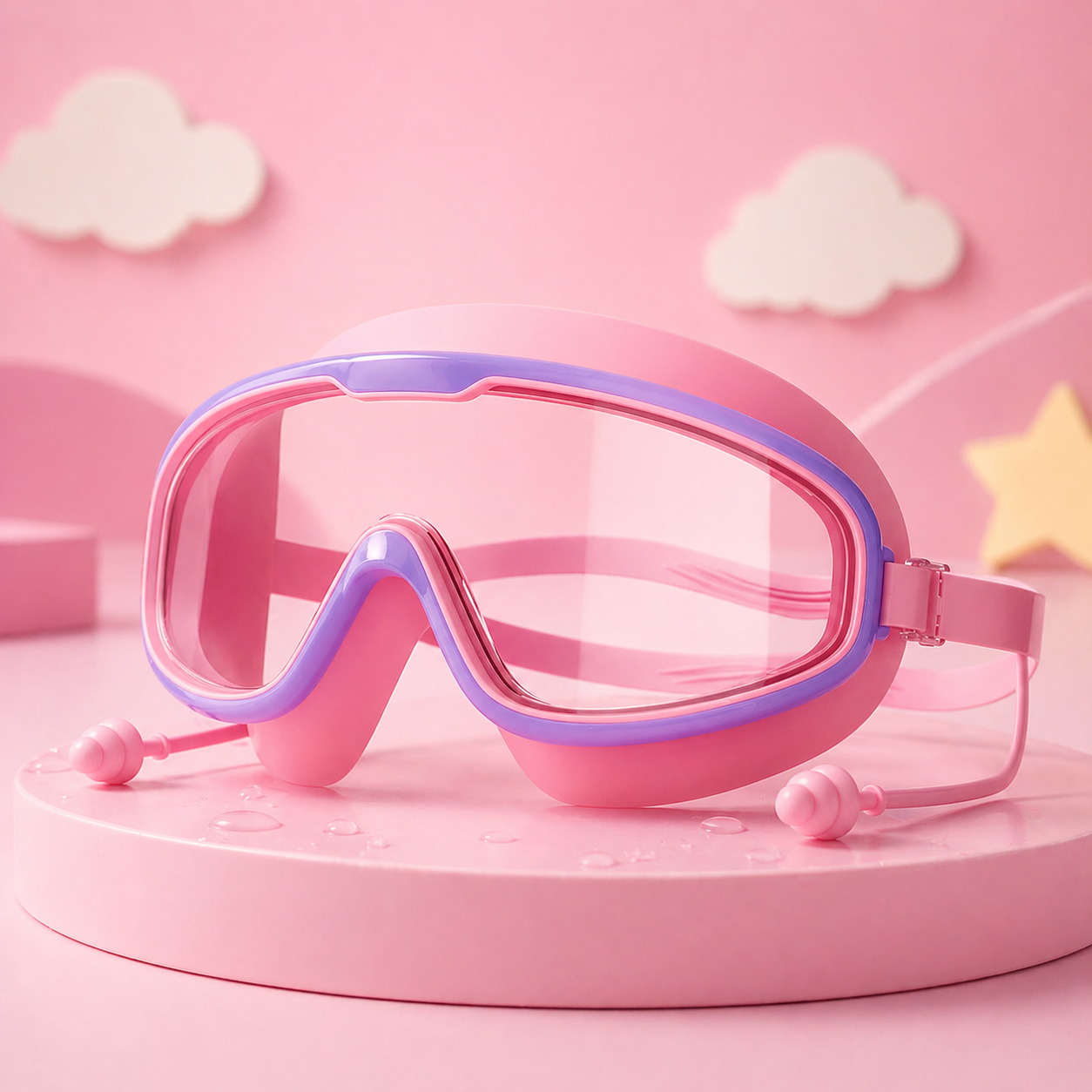 ClearSplash | Leak-Proof Swim Goggles with Anti-Fog Lenses
