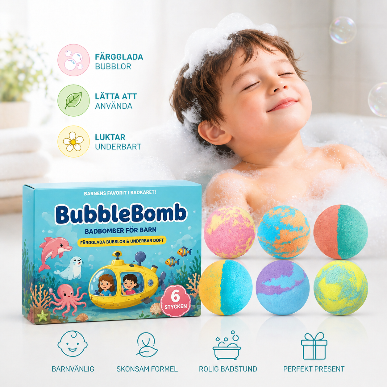 BubbleBomb | Bath Bomb with a Surprise