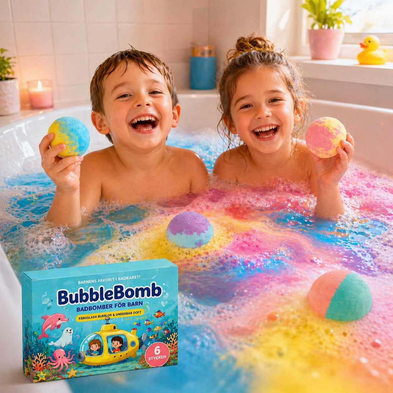 BubbleBomb | Bath Bomb with a Surprise