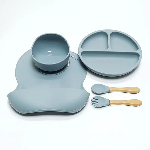 BabyVille – 5-Piece Suction Mealtime Set