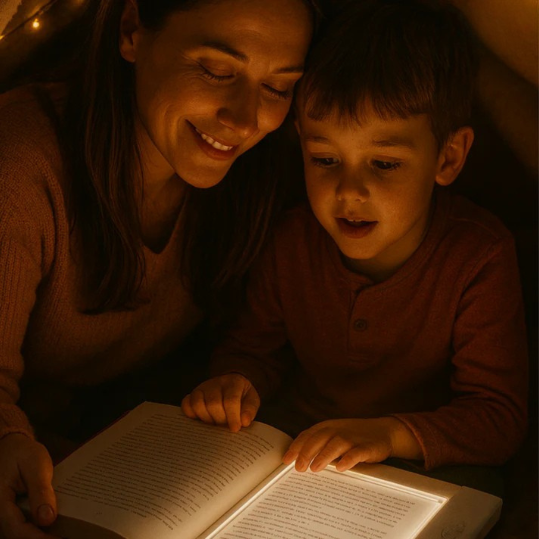 BookGlow™ – Bedtime Reading Without Compromise